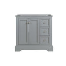 Windsor 36" Single Free Standing Manufactured Wood Vanity Cabinet Only - Less Vanity Top - image 2