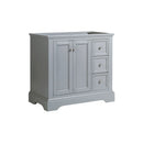 Windsor 36" Free Standing Single Basin Vanity Set with Cabinet and Quartz Vanity Top - image 2