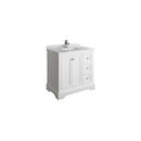Windsor 36" Free Standing Single Basin Vanity Set with Cabinet and Quartz Vanity Top - image 1