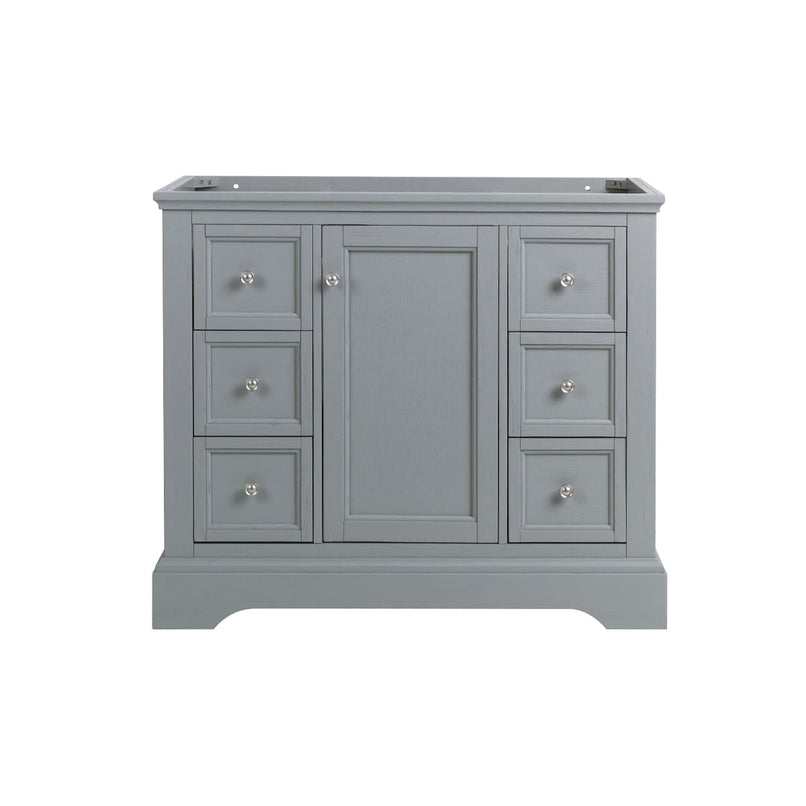 Windsor 40" Single Free Standing Manufactured Wood Vanity Cabinet Only - Less Vanity Top - image 2