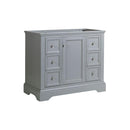 Windsor 40" Free Standing Single Basin Vanity Set with Cabinet and Quartz Vanity Top - image 2