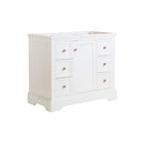 Windsor 40" Free Standing Single Basin Vanity Set with Cabinet and Quartz Vanity Top - image 3
