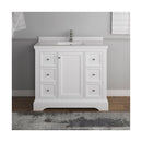 Windsor 40" Free Standing Single Basin Vanity Set with Cabinet and Quartz Vanity Top - image 6