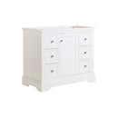 Windsor 40" Single Free Standing Manufactured Wood Vanity Cabinet Only - Less Vanity Top - image 1