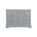 Windsor 48" Single Free Standing Manufactured Wood Vanity Cabinet Only - Less Vanity Top - image 2