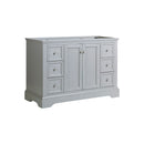 Windsor 48" Free Standing Single Basin Vanity Set with Cabinet and Quartz Vanity Top - image 2