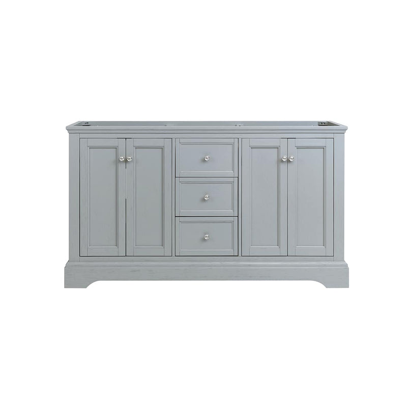 Windsor 60" Double Free Standing Manufactured Wood Vanity Cabinet Only - Less Vanity Top - image 2