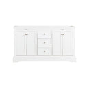 Windsor 60" Double Free Standing Manufactured Wood Vanity Cabinet Only - Less Vanity Top - image 3
