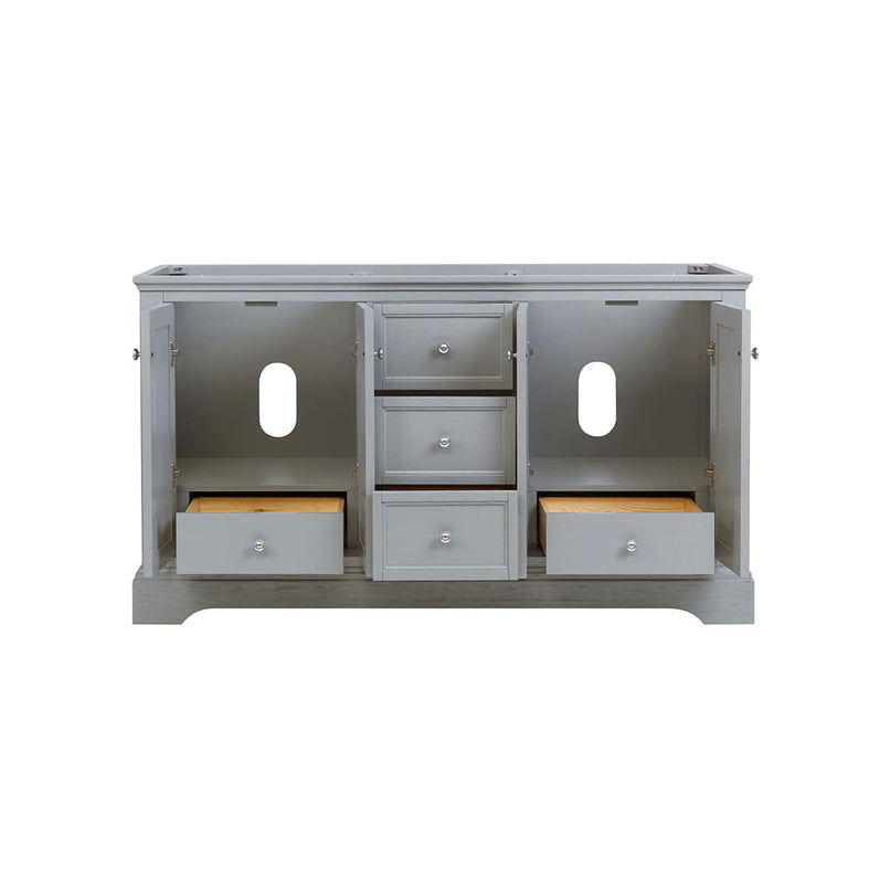 Windsor 60" Double Free Standing Manufactured Wood Vanity Cabinet Only - Less Vanity Top - image 4