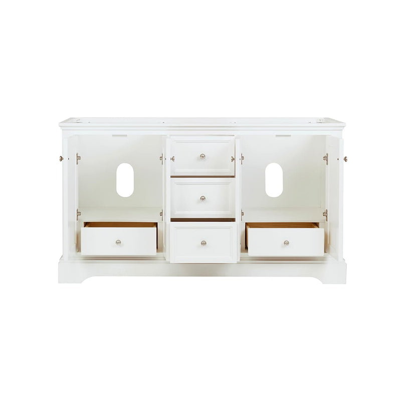Windsor 60" Double Free Standing Manufactured Wood Vanity Cabinet Only - Less Vanity Top - image 5