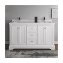 Windsor 60" Free Standing Double Basin Vanity Set with Cabinet and Quartz Vanity Top - image 6