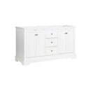 Windsor 60" Double Free Standing Manufactured Wood Vanity Cabinet Only - Less Vanity Top - image 1