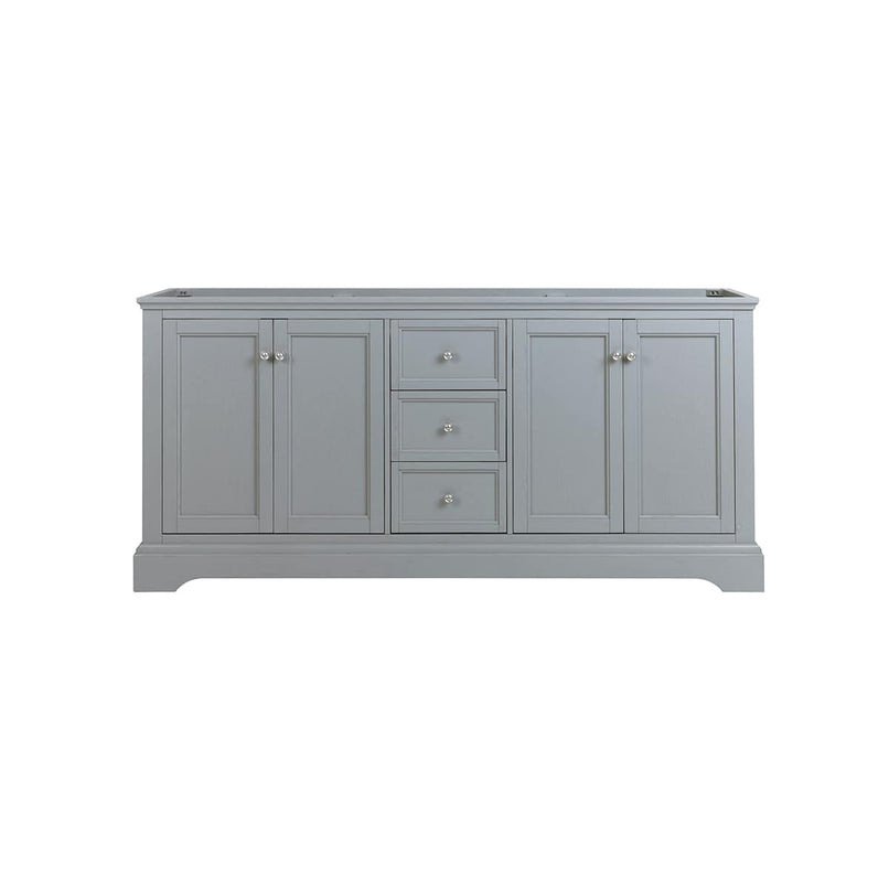Windsor 72" Double Free Standing Manufactured Wood Vanity Cabinet Only - Less Vanity Top - image 2