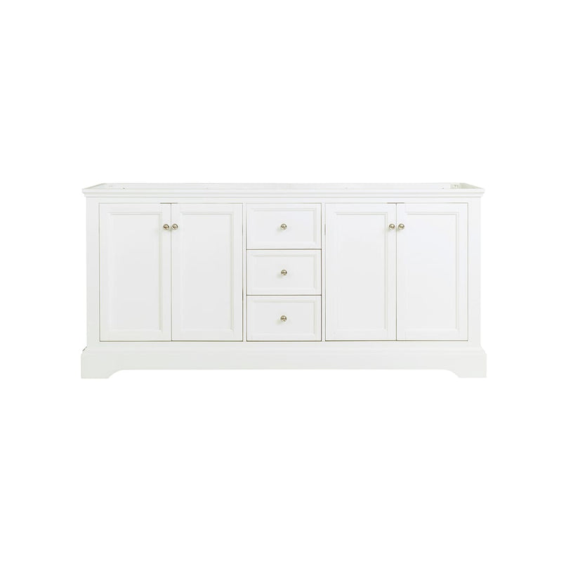 Windsor 72" Double Free Standing Manufactured Wood Vanity Cabinet Only - Less Vanity Top - image 3