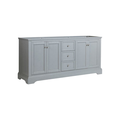 Windsor 72" Double Free Standing Manufactured Wood Vanity Cabinet Only - Less Vanity Top - image 1