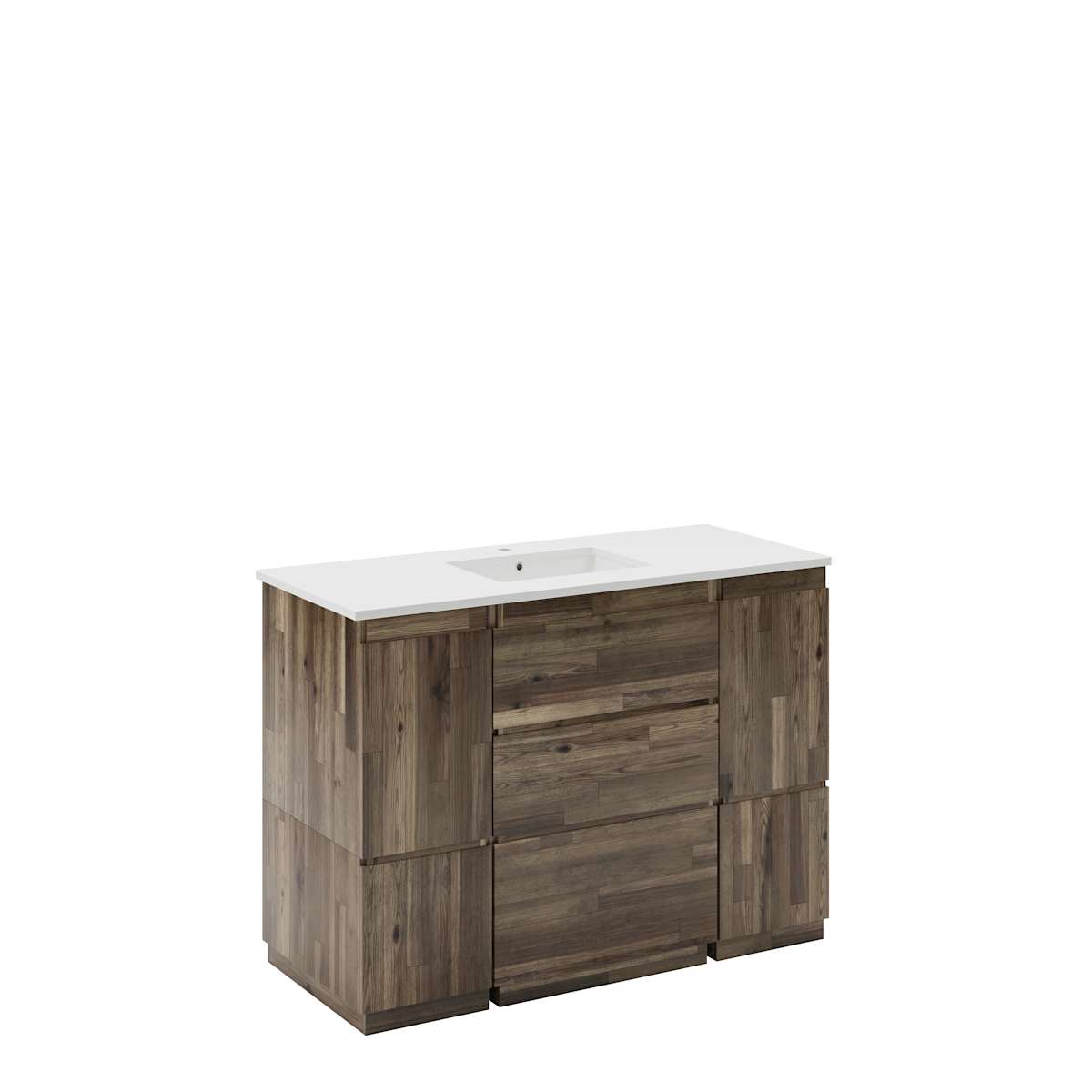 Formosa 48" Free Standing Single Basin Vanity Set with Cabinet and Quartz Vanity Top