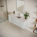 Formosa 54" Wall Mounted Single Basin Vanity Set with Cabinet and Quartz Vanity Top - image 16