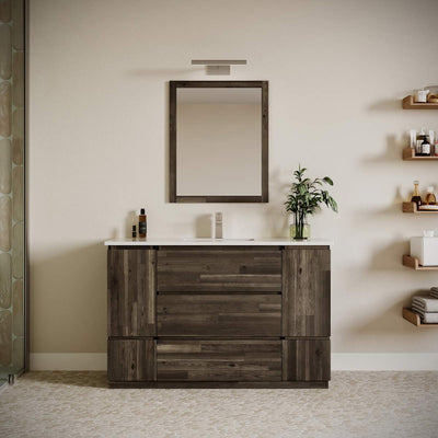 Formosa 54" Free Standing Single Basin Vanity Set with Cabinet and Quartz Vanity Top - image 1