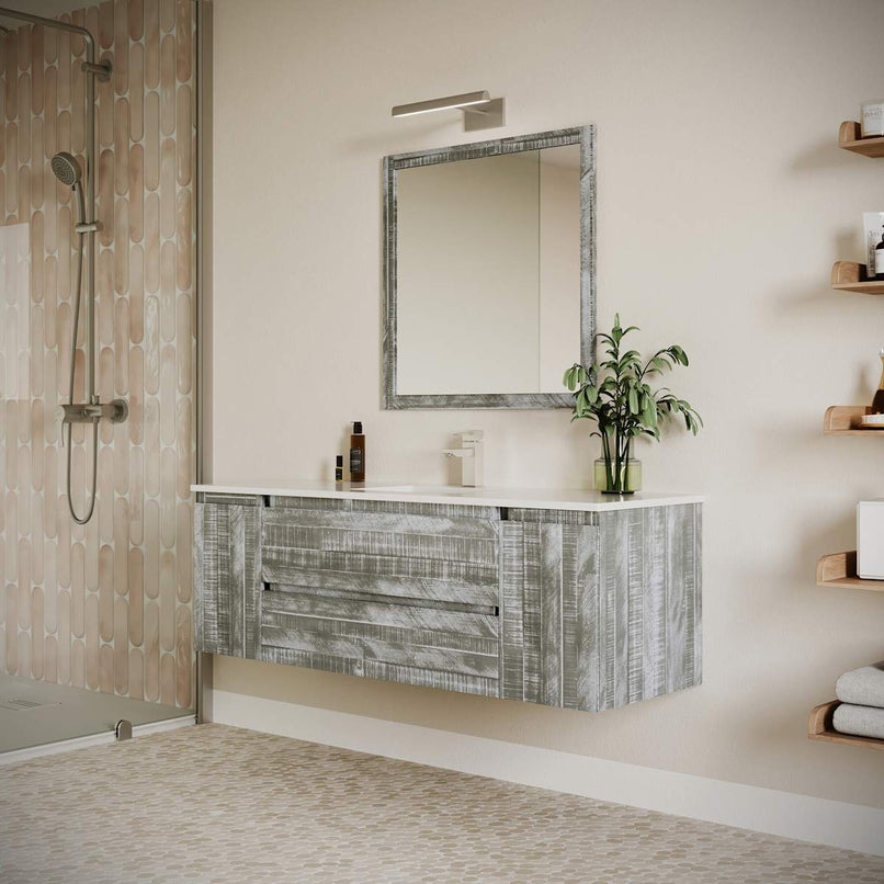 Formosa 60" Wall Mounted Single Basin Vanity Set with Cabinet and Quartz Vanity Top - image 24