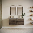 Formosa 46" Double Wall Mounted Vanity Cabinet - Less Vanity Top - image 6