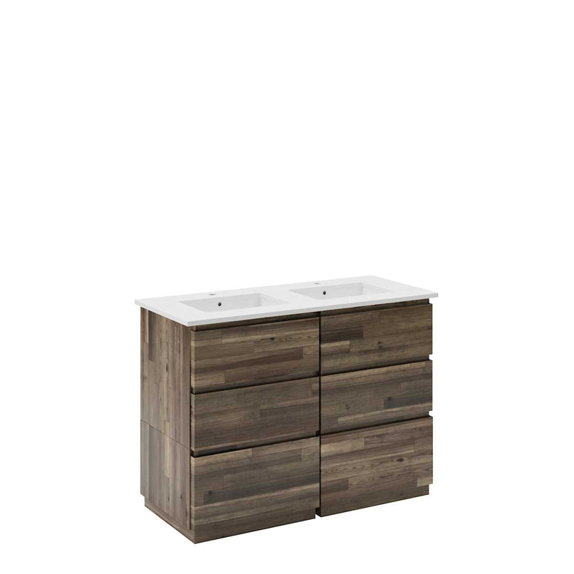 Formosa 48" Free Standing Double Basin Vanity Set with Cabinet and Quartz Vanity Top - image 2