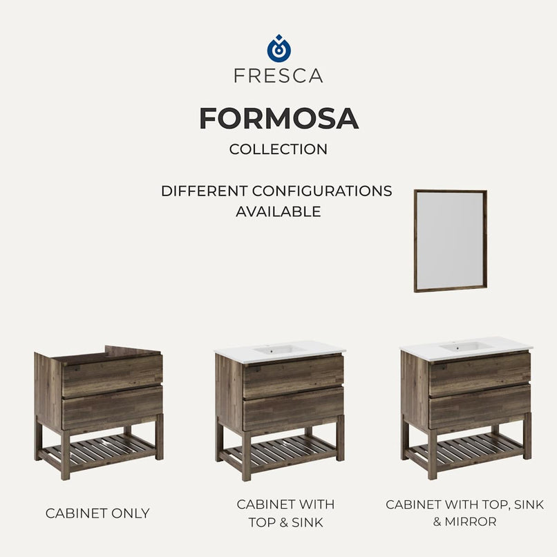 Formosa 46" Double Free Standing Vanity Cabinet - Less Vanity Top - image 8