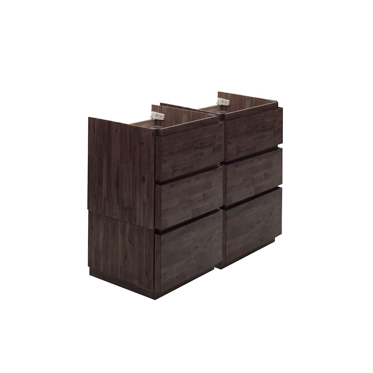 Formosa 46" Double Free Standing Vanity Cabinet - Less Vanity Top