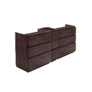 Formosa 70" Double Free Standing Vanity Cabinet - Less Vanity Top - image 1