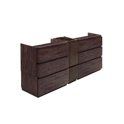 Formosa 70" Double Free Standing Vanity Cabinet - Less Vanity Top - image 1