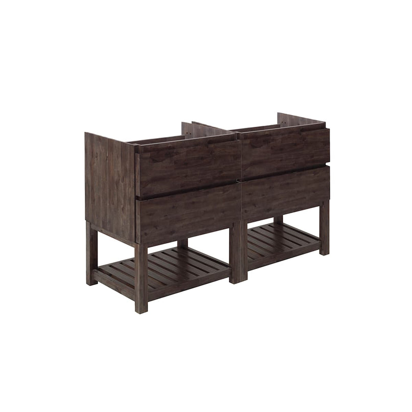 Formosa 58" Double Free Standing Vanity Cabinet - Less Vanity Top - image 1