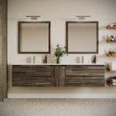 Formosa 82" Double Wall Mounted Vanity Cabinet - Less Vanity Top - image 6