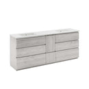 Formosa 84" Free Standing Double Basin Vanity Set with Cabinet and Quartz Vanity Top - image 14