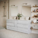 Formosa 84" Free Standing Double Basin Vanity Set with Cabinet and Quartz Vanity Top - image 17