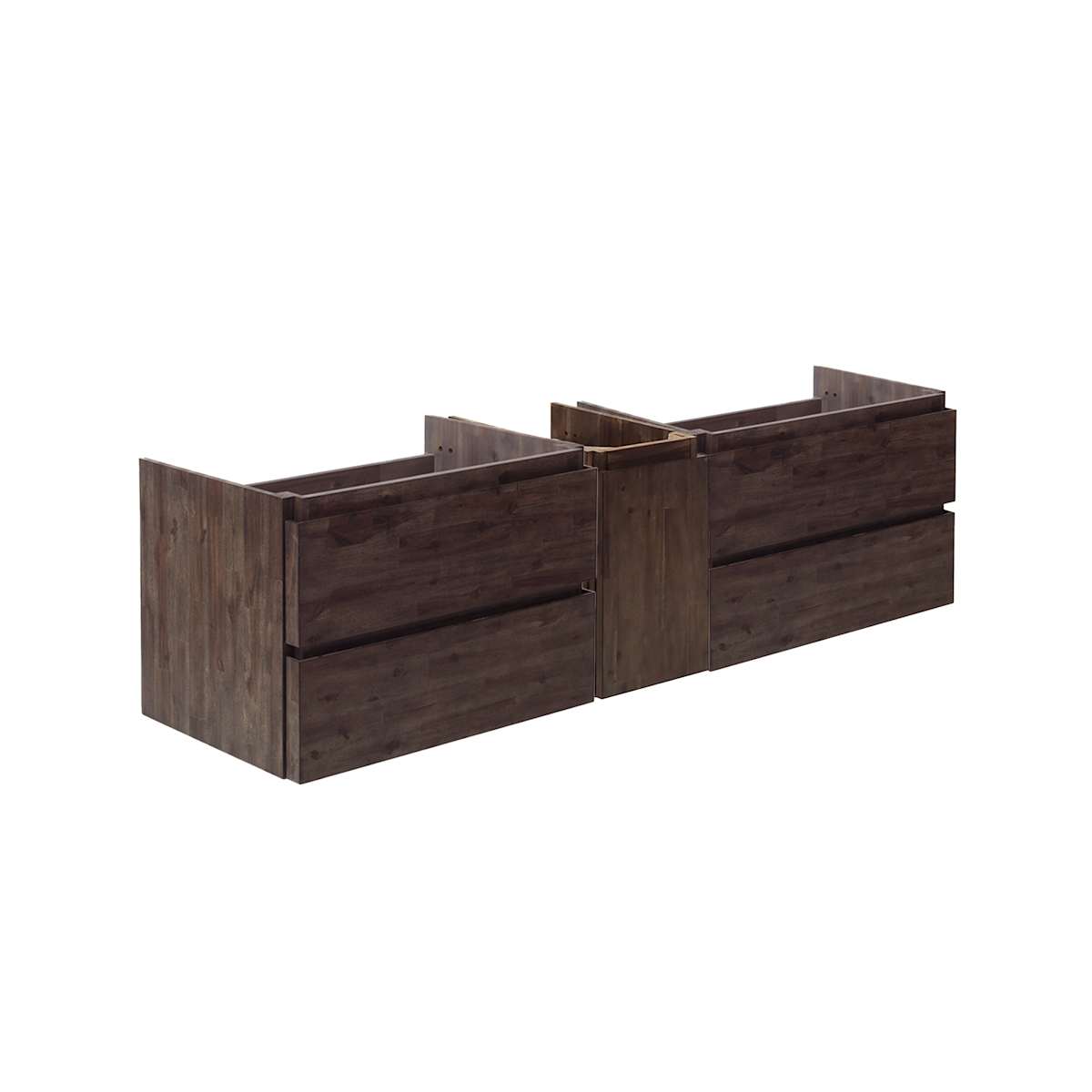 Formosa 82" Double Wall Mounted Vanity Cabinet - Less Vanity Top - image 1
