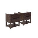 Formosa 82" Double Free Standing Vanity Cabinet - Less Vanity Top - image 1
