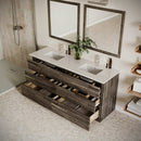 Formosa 72" Free Standing Double Basin Vanity Set with Cabinet and Quartz Vanity Top - image 3