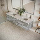 Formosa 72" Wall Mounted Double Basin Vanity Set with Cabinet and Quartz Vanity Top - image 19