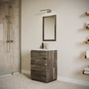 Formosa 24" Free Standing Single Basin Vanity Set with Cabinet and Quartz Vanity Top - image 5