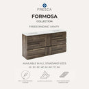 Formosa 24" Free Standing Single Basin Vanity Set with Cabinet and Quartz Vanity Top - image 6