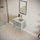 Formosa 24" Wall Mounted Single Basin Vanity Set with Cabinet and Quartz Vanity Top - image 23