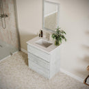 Formosa 30" Free Standing Single Basin Vanity Set with Cabinet and Quartz Vanity Top - image 16