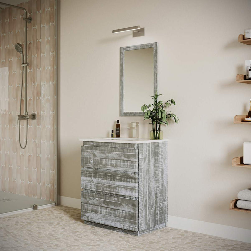 Formosa 30" Free Standing Single Basin Vanity Set with Cabinet and Quartz Vanity Top - image 24