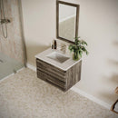 Formosa 30" Wall Mounted Single Basin Vanity Set with Cabinet and Quartz Vanity Top - image 4