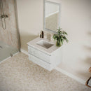 Formosa 30" Wall Mounted Single Basin Vanity Set with Cabinet and Quartz Vanity Top - image 16