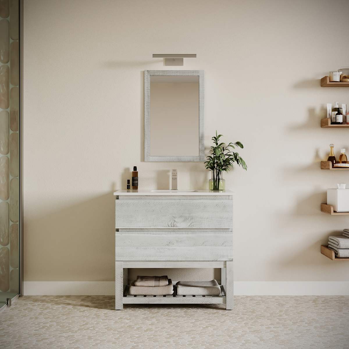 Formosa 35" Single Free Standing Vanity Cabinet - Less Vanity Top - image 15