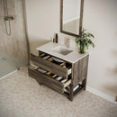 Formosa 36" Free Standing Single Basin Vanity Set with Cabinet and Quartz Vanity Top - image 3