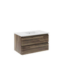 Formosa 36" Wall Mounted Single Basin Vanity Set with Cabinet and Quartz Vanity Top - image 2