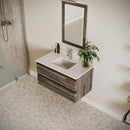 Formosa 36" Wall Mounted Single Basin Vanity Set with Cabinet and Quartz Vanity Top - image 4