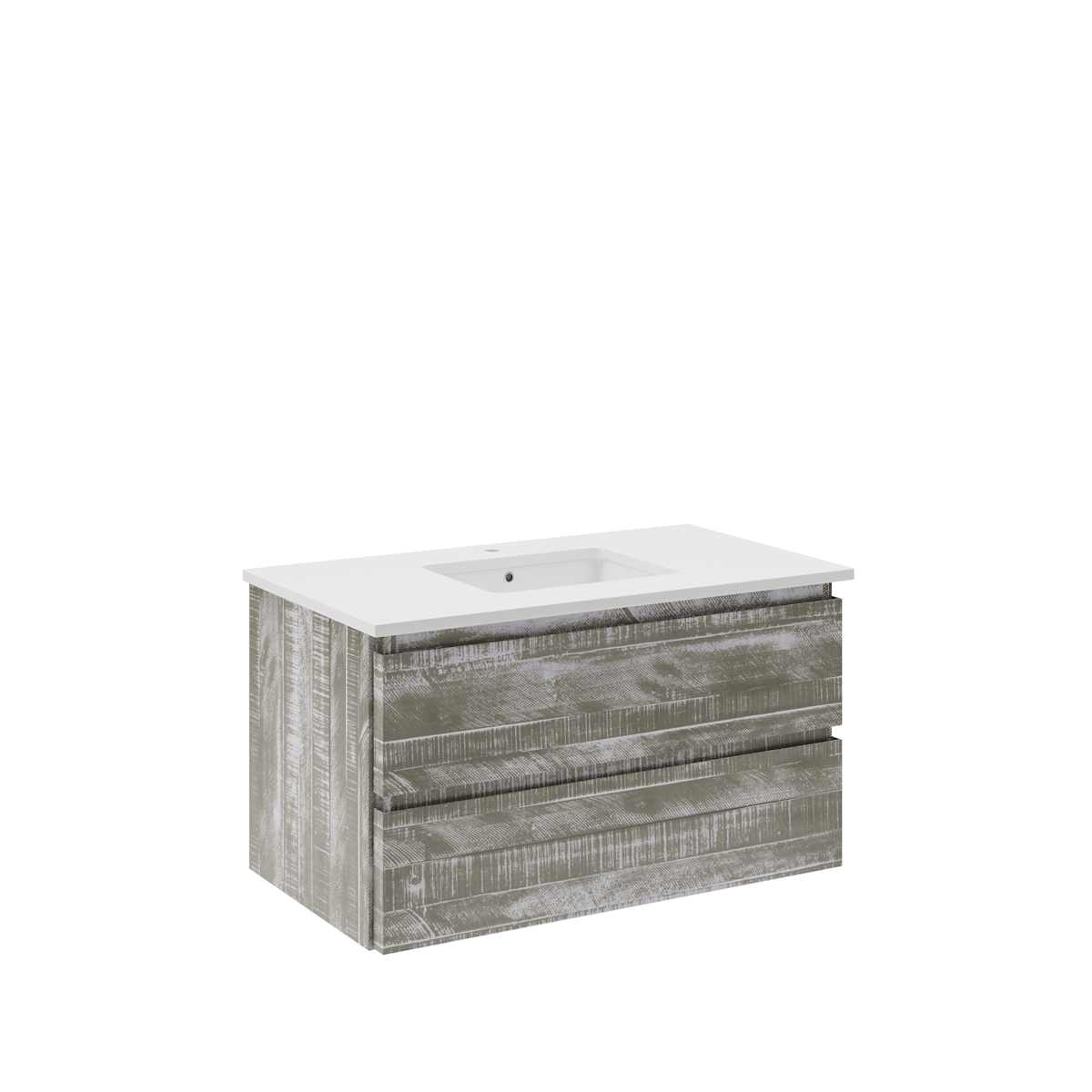 Formosa 36" Wall Mounted Single Basin Vanity Set with Cabinet and Quartz Vanity Top - image 21