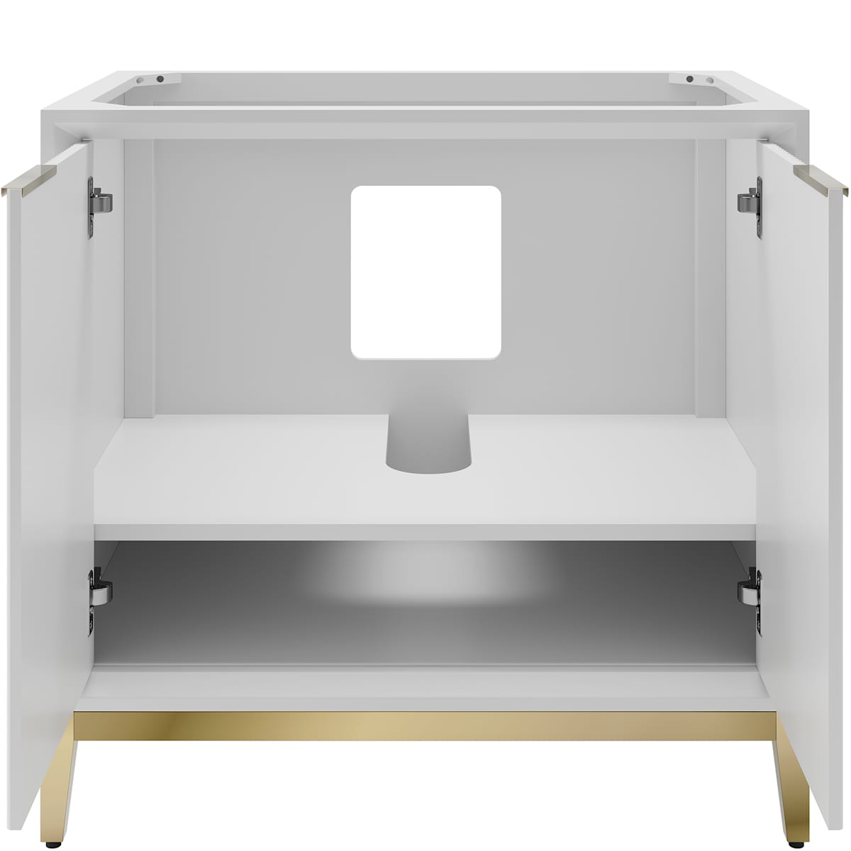 Wellington 36" Single Free Standing Vanity Cabinet Only - Less Vanity Top